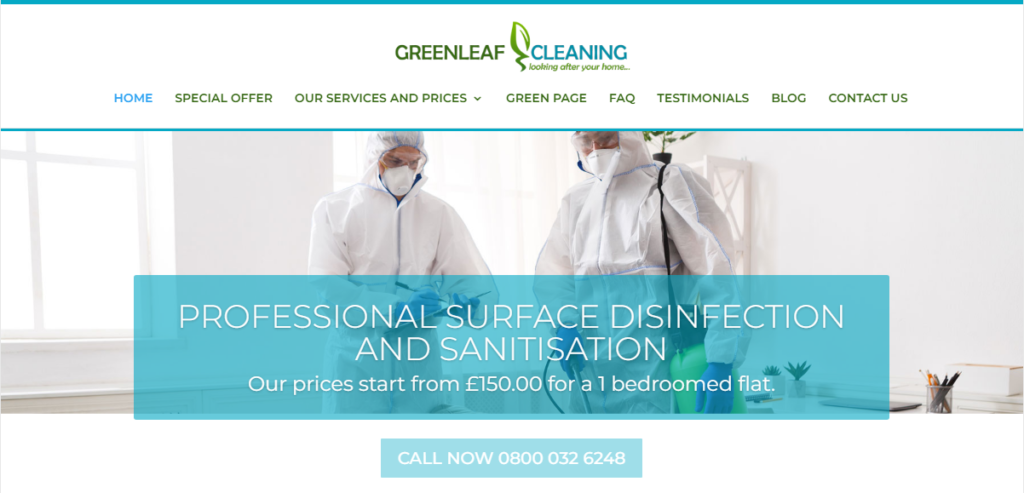 6. Green Leaf Cleaning Ltd.